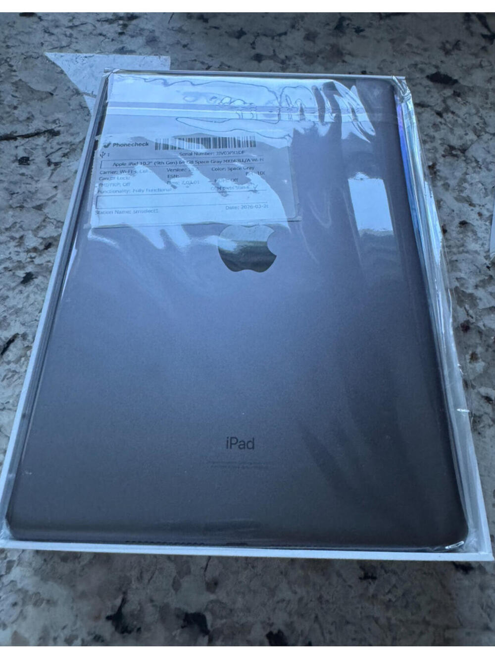 Apple iPad (9th Generation) A2604 64 GB, Wi-Fi + 4G, 10.2" Space Gray MK663LL/A